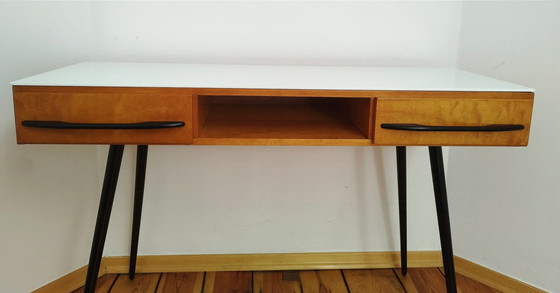 Image 1 of Czechoslovakian Desk By M. Pozar For Up Závody, 1960S