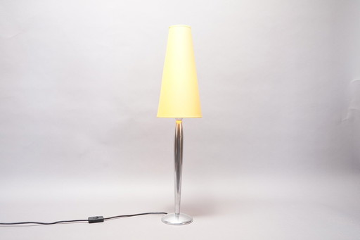 Lampe de table jaune allemande de Phillippe Starck, années 1970