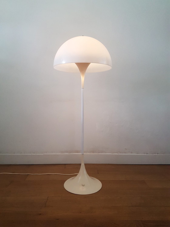 Image 1 of Panthella floor lamp by Verner Panton for Louis Poulsen