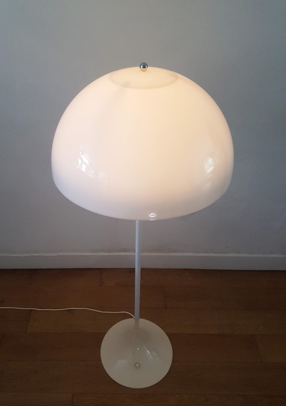 Image 1 of Panthella floor lamp by Verner Panton for Louis Poulsen