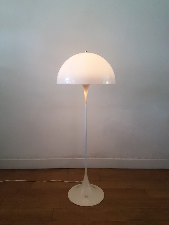 Image 1 of Panthella floor lamp by Verner Panton for Louis Poulsen