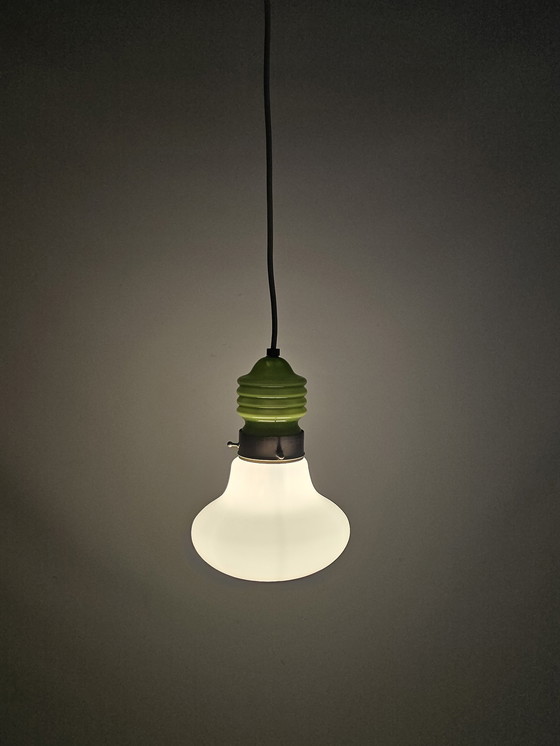 Image 1 of Glass Pendant Lamp Italian