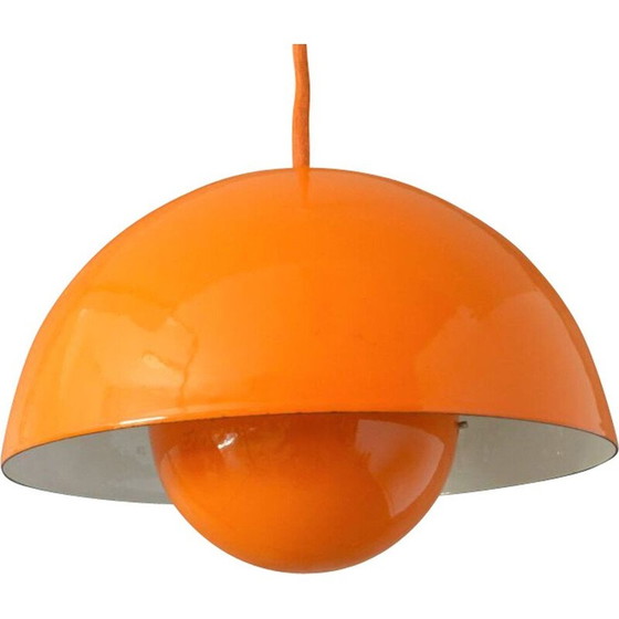 Image 1 of Vintage FlowerPot pendant lamp by Verner Panton for Louis Poulsen 1960