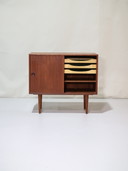 Kai Kristiansen Vintage Danish Teak Cabinet