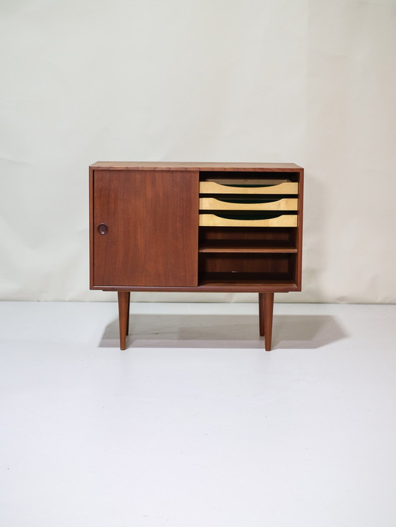 Image 1 of Mobiletto vintage in teak danese di Kai Kristiansen