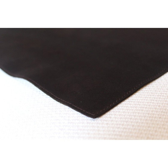 Image 1 of Espositore vintage Gucci in pelle scamosciata marrone