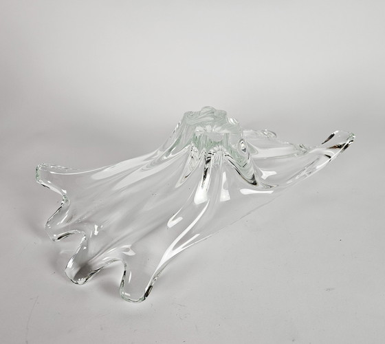 Image 1 of Murano - verre transparent - vase - Italie - 3e quart du 20e siècle