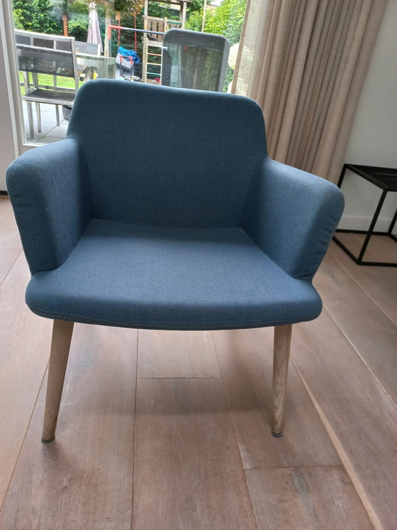 Image 1 of 2x Bolia C3 Armchair Stone Blue