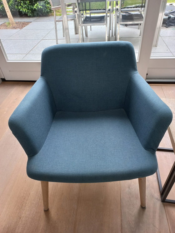 Image 1 of 2x Bolia C3 Armchair Stone Blue