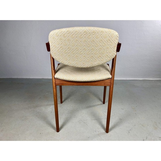 Image 1 of Set of 4 vintage teak dining chairs by Kai Kristiansen for Schous Møbelfabrik, 1960s