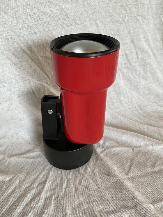 Image 1 of Lampada da parete/faretto rosso camion dei pompieri 1970