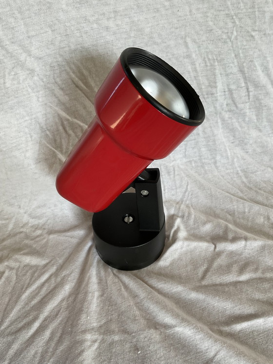 Image 1 of Lampada da parete/faretto rosso camion dei pompieri 1970