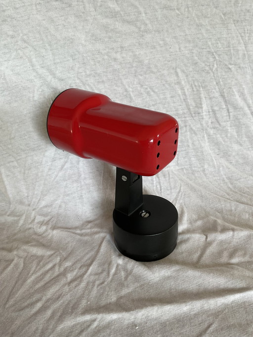 Fire Department Red Wall Lamp/Spot 1970