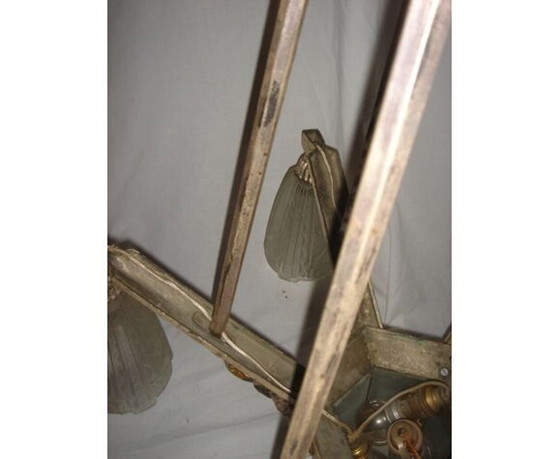 Image 1 of Lampadario in bronzo Art Déco del 1920/30