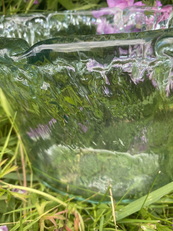 Image 1 of Iceberg green vase