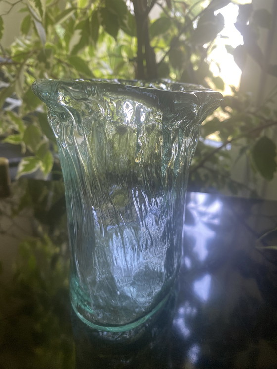 Image 1 of Iceberg green vase