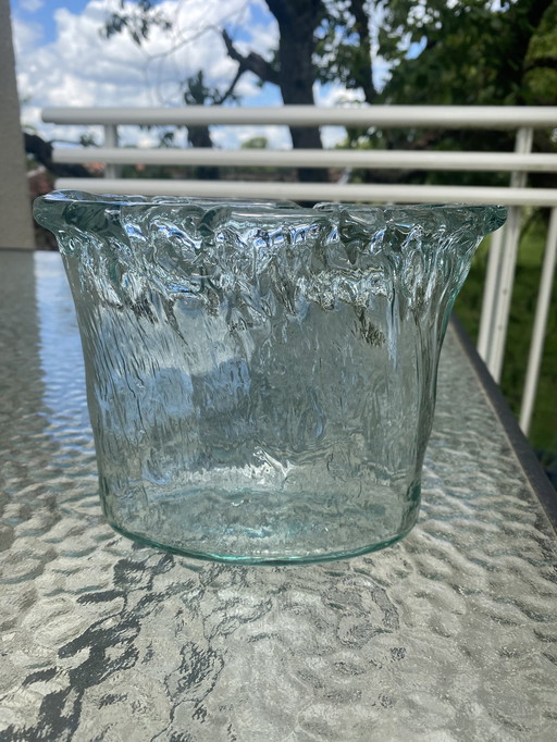 Iceberg green vase