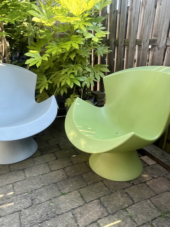 Image 1 of Lot de 2 chaises de terrasse Karim Rachid pour LABEL