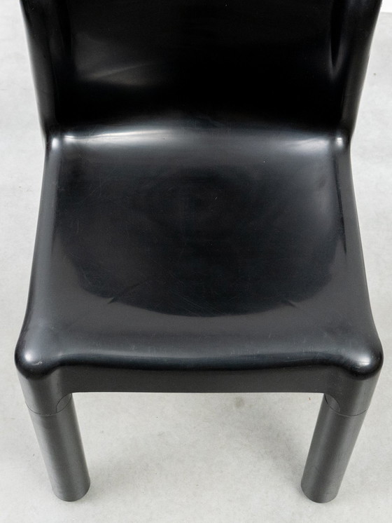 Image 1 of 4x Kartell Chairs Model 4875 by Carlo Bartoli