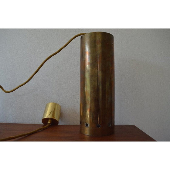 Image 1 of Lampada a sospensione finlandese vintage in ottone - anni '60