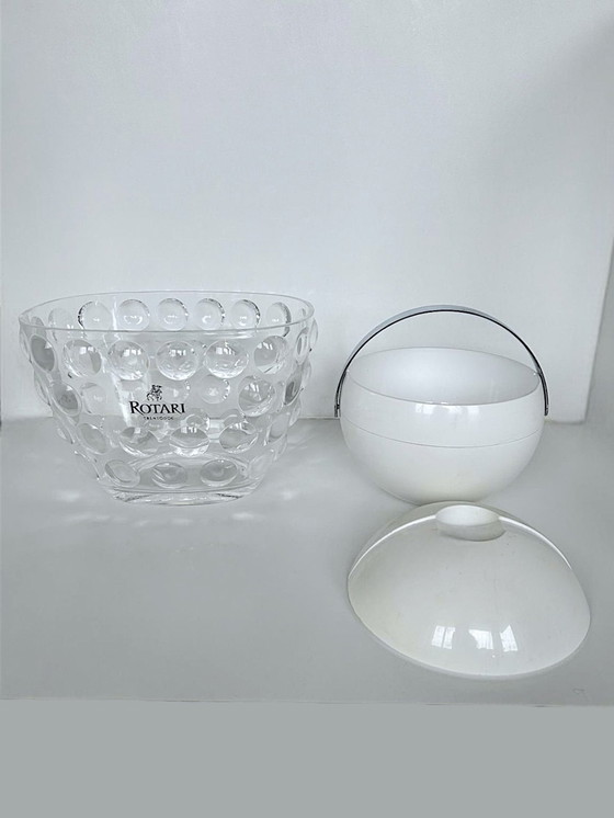 Image 1 of Guzzini Ice Bucket And Italesse - Luca Trazzi - Champagne Cooler