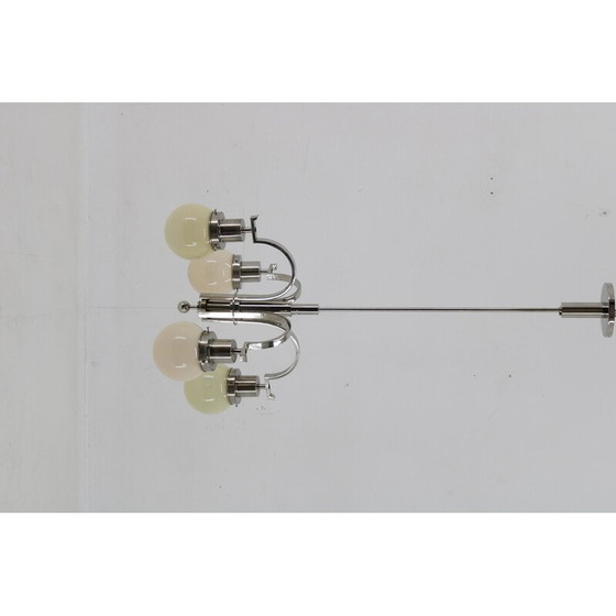 Image 1 of Vintage Art Deco chandelier, Czechoslovakia 1930