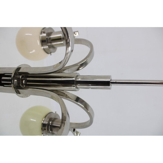 Image 1 of Vintage Art Deco chandelier, Czechoslovakia 1930