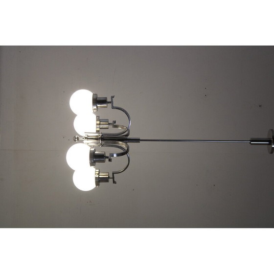 Image 1 of Vintage Art Deco chandelier, Czechoslovakia 1930