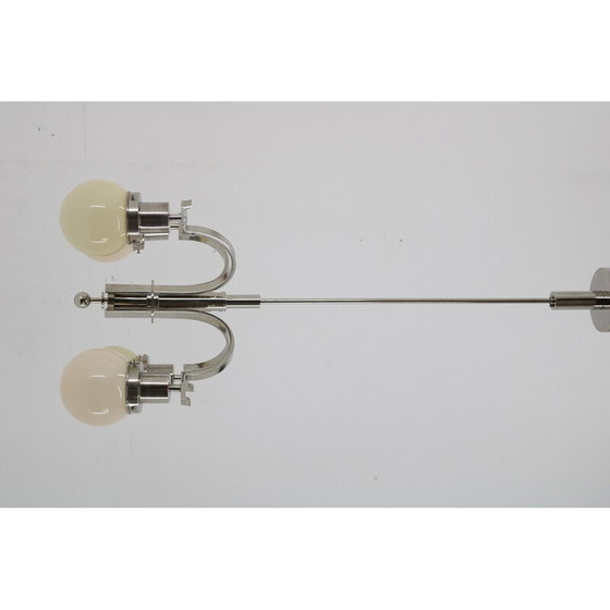 Image 1 of Vintage Art Deco chandelier, Czechoslovakia 1930
