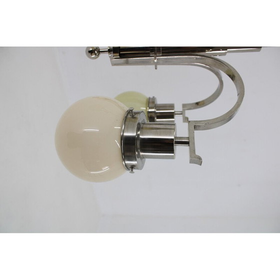 Image 1 of Vintage Art Deco chandelier, Czechoslovakia 1930