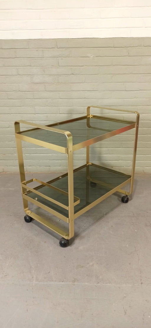 Av Handwerk Space Age Trolley Bar Cart 