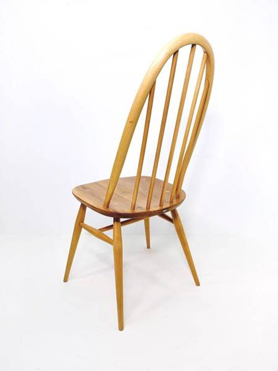 Image 1 of Sedie da pranzo Ercol Quaker. Modello 365. Set di 4