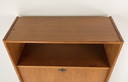 Swedish vintage secretaire bookcase desk