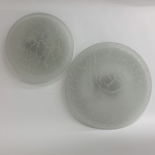 Set of 3 vintage Peil & Putzer ceiling lamp, 1970s