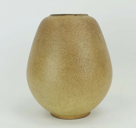 Image 1 of vase en poterie allemande rolf weber 60s/70s