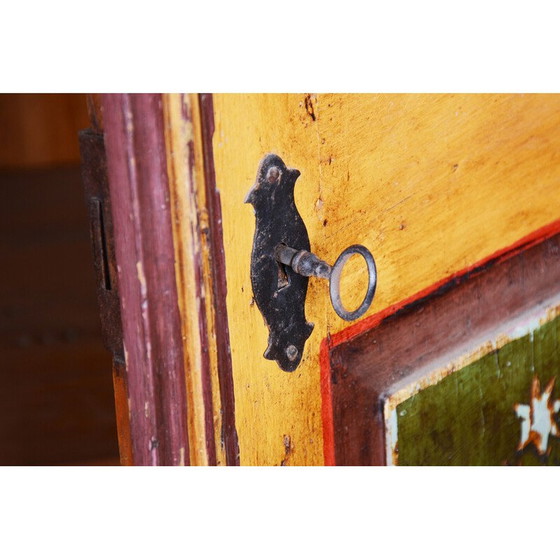Image 1 of Vintage Biedermeier cabinet in spruce, Czechia 1800s