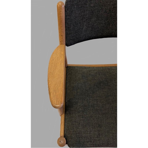 Image 1 of Set of Two vintage  Danish Poul Volther Refinished Armchairs in Oak, Inc. Reupholstery