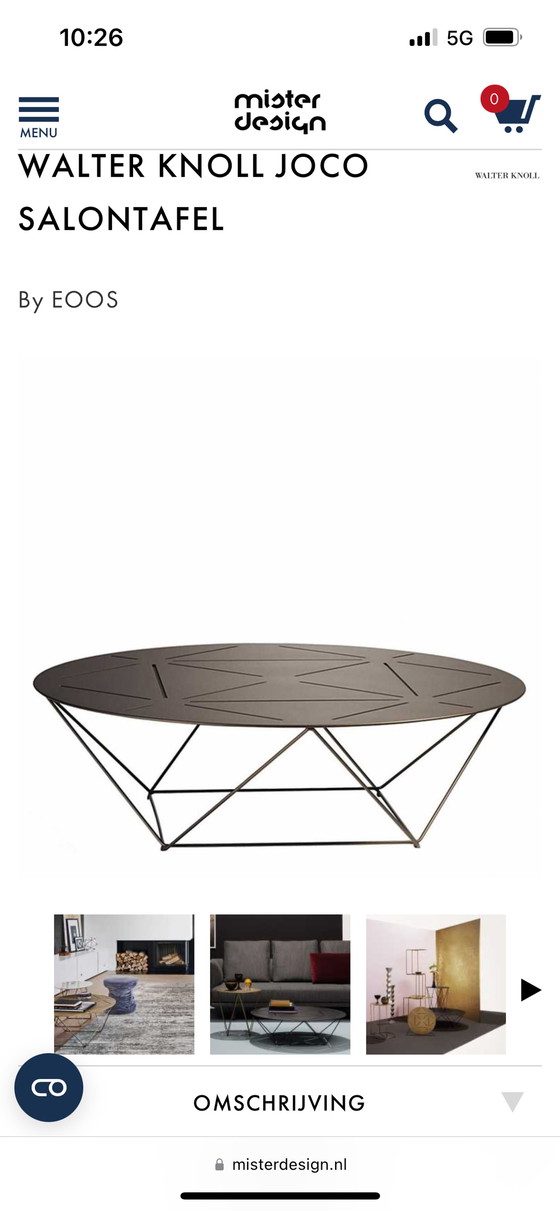 Image 1 of Walter Knoll Joco Coffee Table