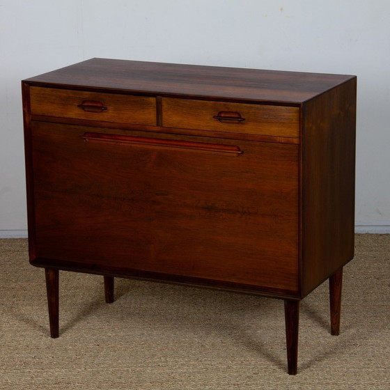 Image 1 of Danish Rosewood Bar By Ejvind A. Johansson, 1960