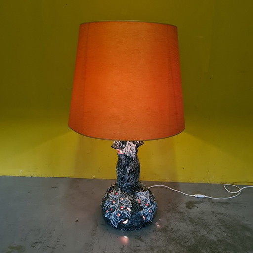 French Ceramic Design Floor Lamp From The 1960s