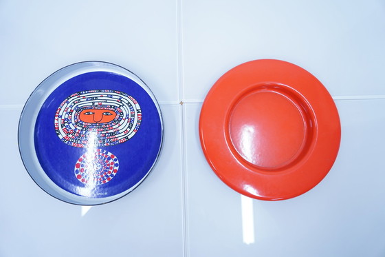 Image 1 of Italian vintage art bowl by Riccardo Manzi, 1960s