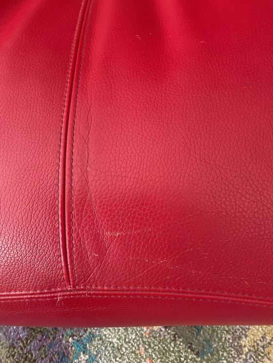 Image 1 of Leolux Helical Red Leather