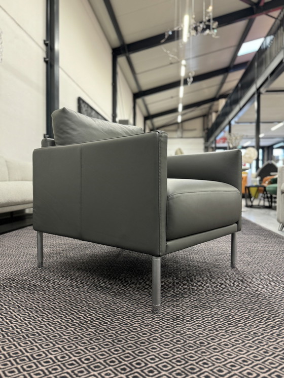 Image 1 of Rolf Benz Cara armchair gray leather