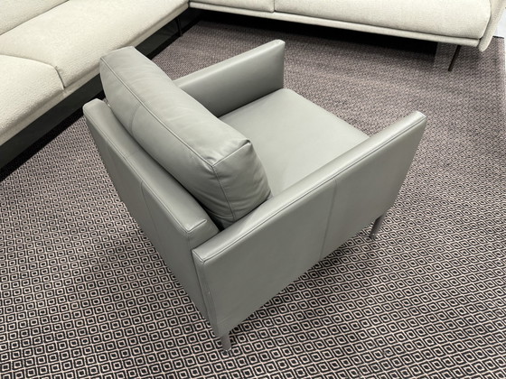 Image 1 of Rolf Benz Cara armchair gray leather