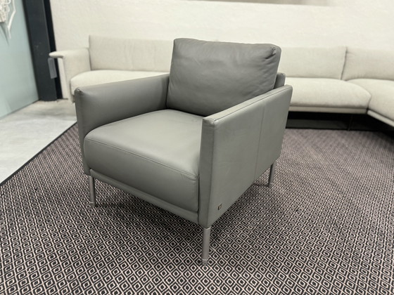 Image 1 of Rolf Benz Cara armchair gray leather