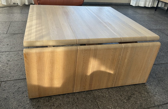 Image 1 of Leolux Coffee Table Light Solid Oak