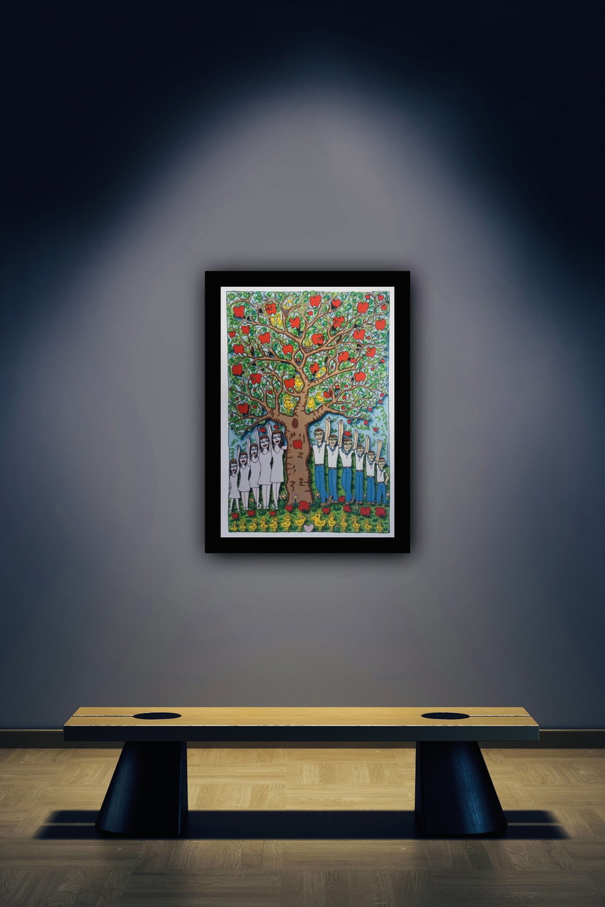 James Rizzi Hound dog 169/350 1990年作 James Rizzi | Drink Drink AND BE MERRY | MutualArt