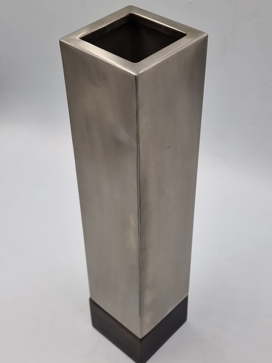 Image 1 of Set of 3 designer block vases