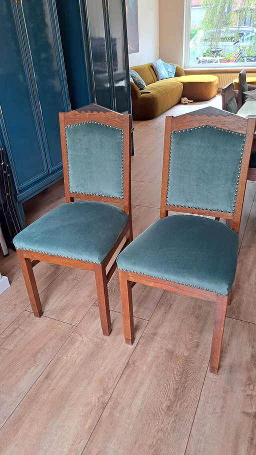 2x Dining chair Amsterdam School