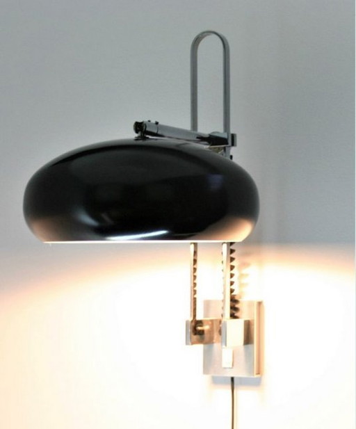 Bauhaus Style Chrome Adjustable Wall Lamp